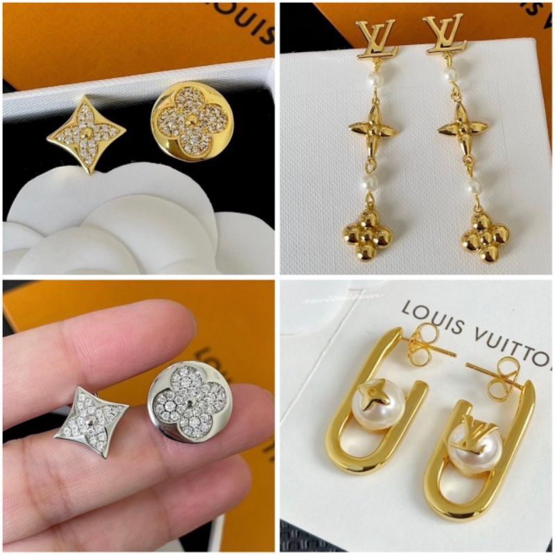 ต่างหูLV  งานสวย คุณภาพVIP ปั๊มครบ งานเทียบงานสวยเป๊ะ ส่งจากไทย🇹🇭