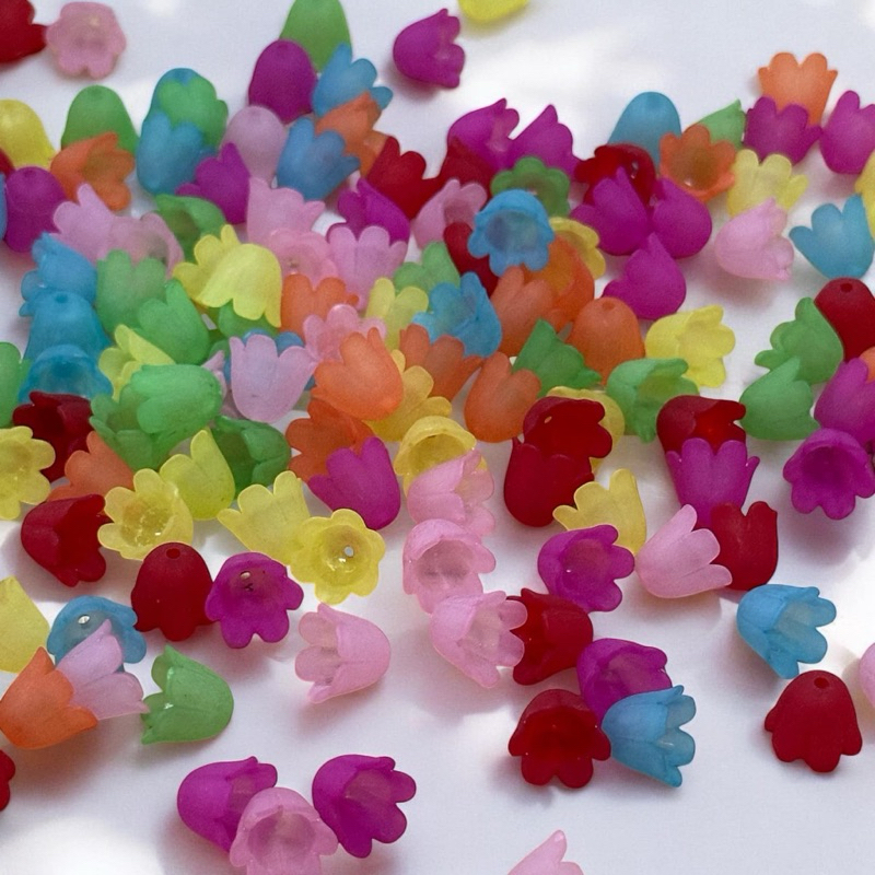 ดอกบัวดินสีสด คละสี 100ละ 20฿