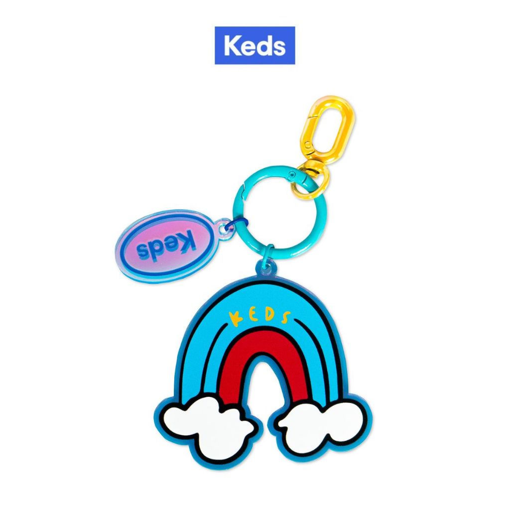 KEDS พวงกุญแจ รุ่น ACRYLIC KEYCHAIN Rainbow Set หลากสี ( KF24ACK01006 )
