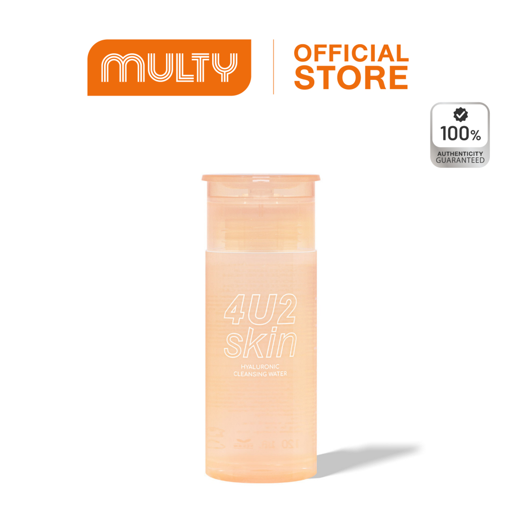 4U2-Skin Hyaluronic Cleansing Water 120ml. คลีนซิ่ง