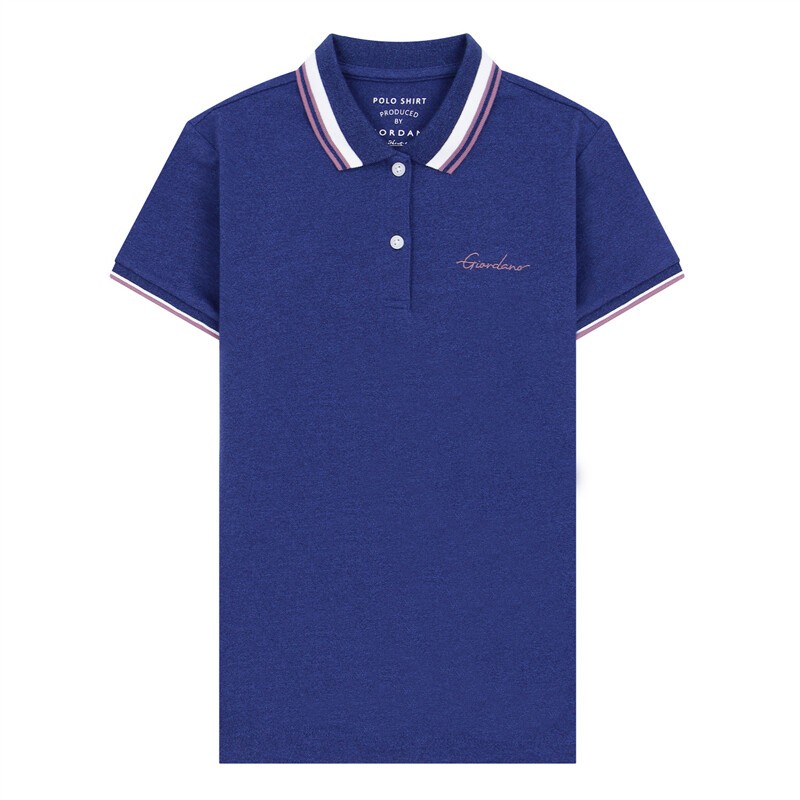 GIORDANO เสื้อโปโลผู้หญิง Women's Signature Polo 05314256