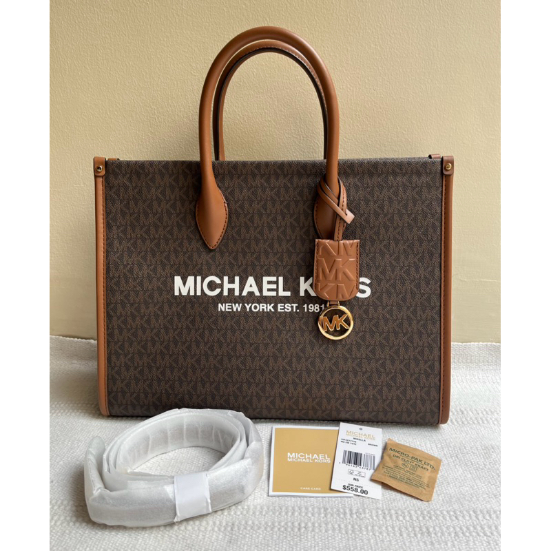 Used🇺🇸Michael Kors Mirella medium Tote Crossbody แท้💯❌มือสอง