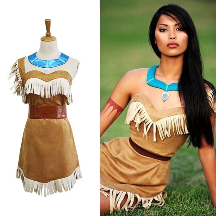cp132 โพคาฮอนทัสเจ้าหญิงดีสนีย์ ชุดโพคาฮอนทัส ชุดPocahontas ชุดเจ้าหญิงดิสนีย์