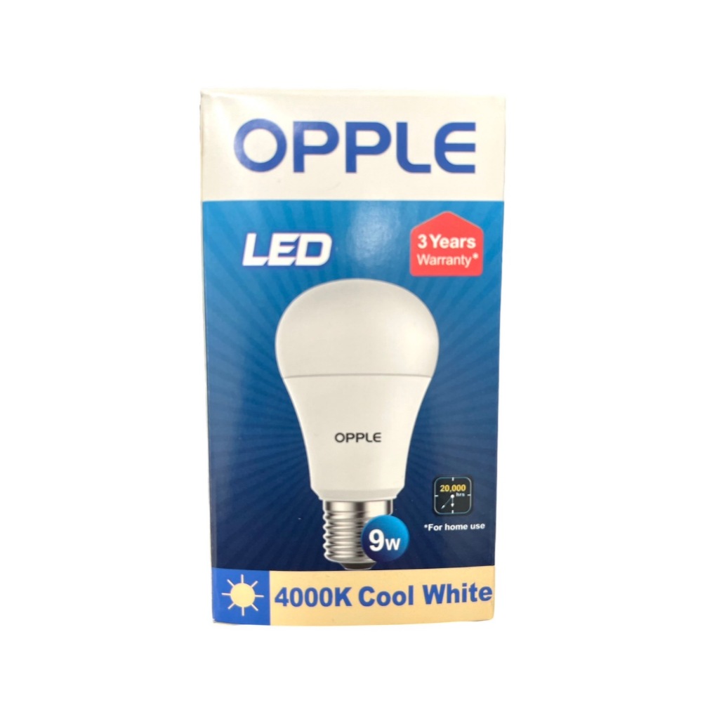 Opple หลอด LED Bulb Ecomax A60 9W 4000K