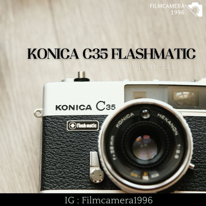 กล้องฟิล์ม KONICA C35 Flashmatic