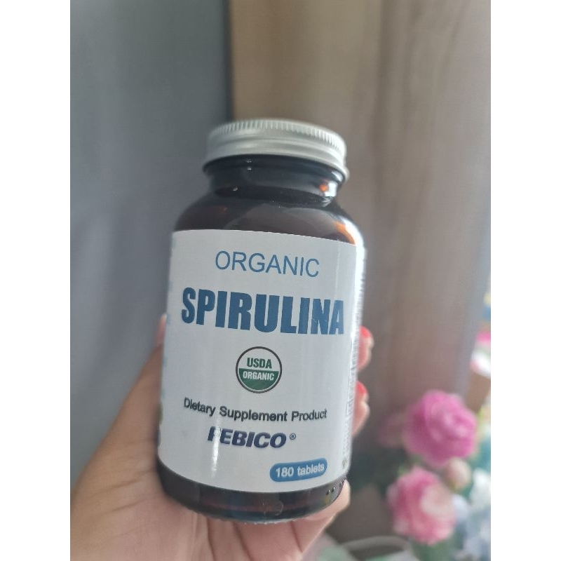 Organic spirulina febico " เฟบิโก้ ออร์แกนิค สไปรูลิน่า "