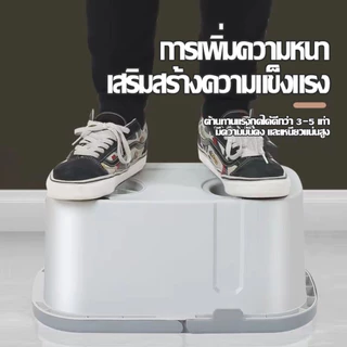 LIIFUNG ไม้ถูพร้อมถังปั่น ซักทำความสะอาดและปั่นแห้ง ถังถอดออกได้ ชุดถังปั่นสแตนเลส + ไม้ถูพื้น