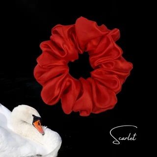 Scrunchies ที่รัดผมซาติน ยางรัดผมซาติน โดนัทรัดผม โดนัทสมัครแอร์