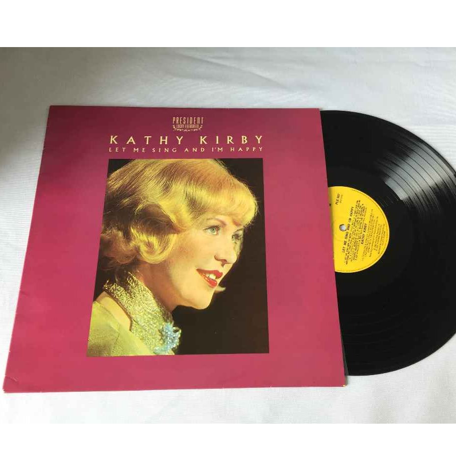 KATHY KIRBY - MY THANKS TO YOU ขนาด 12 นิ้ว  LP A34