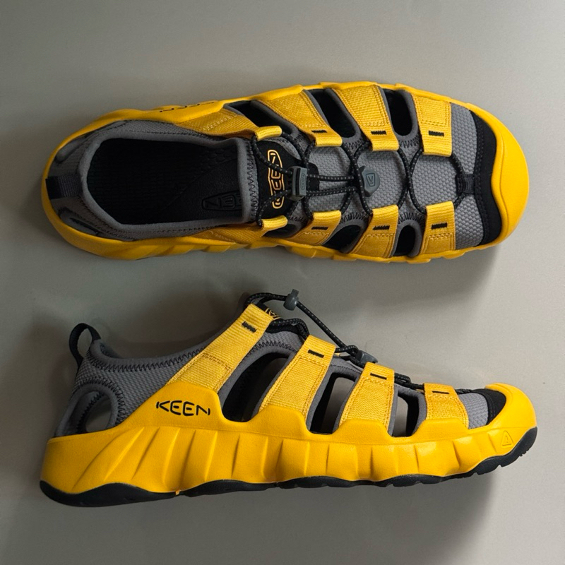 KEEN-M HYPERPORT H2 SANDAL(YELLOW/BLACK) รองเท้าของแท้มือ1ไม่มีกล่อง