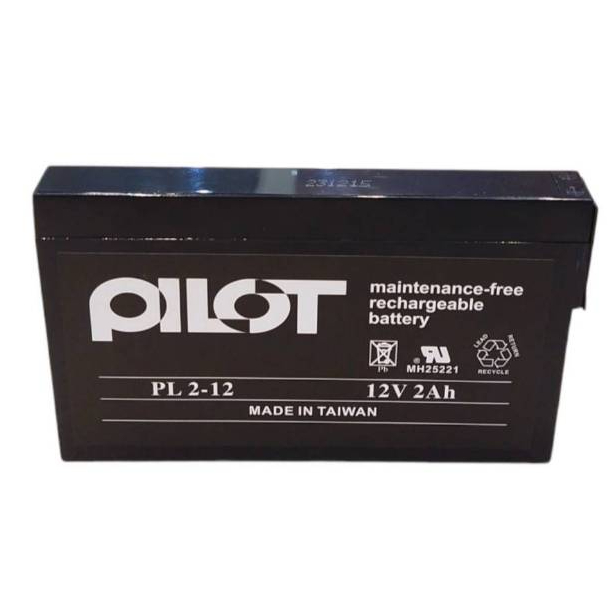 แบตเตอรี่แห้ง PILOT PL2-12 (12V 2AH)