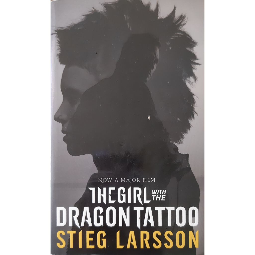 *USED* The Girl With The Dragon Tattoo Stieg Larsson Paperback (Millennium #1) หนังสือภาษาอังกฤษ