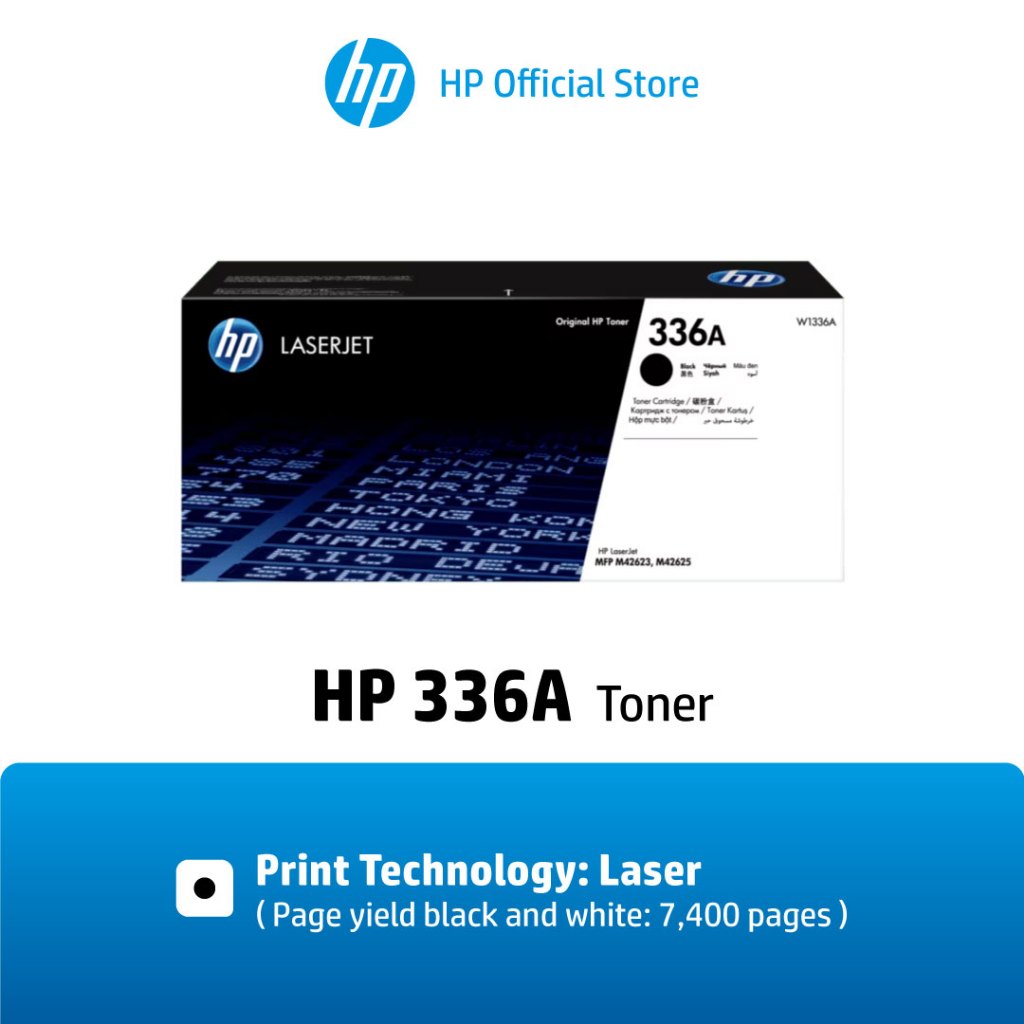 [ผ่อน 0%] HP 336A Black Original LaserJet Toner Cartridge