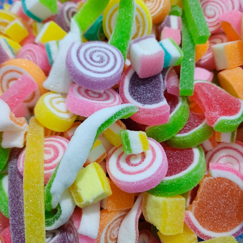 OhmmyJelly 500g l เยลลี่สวยคละแบบ ตกแต่งขนม โอมมี่เยลลี่ กัมมี่เยลลี่ [คละรสผลไม้] นุ่มอร่อย