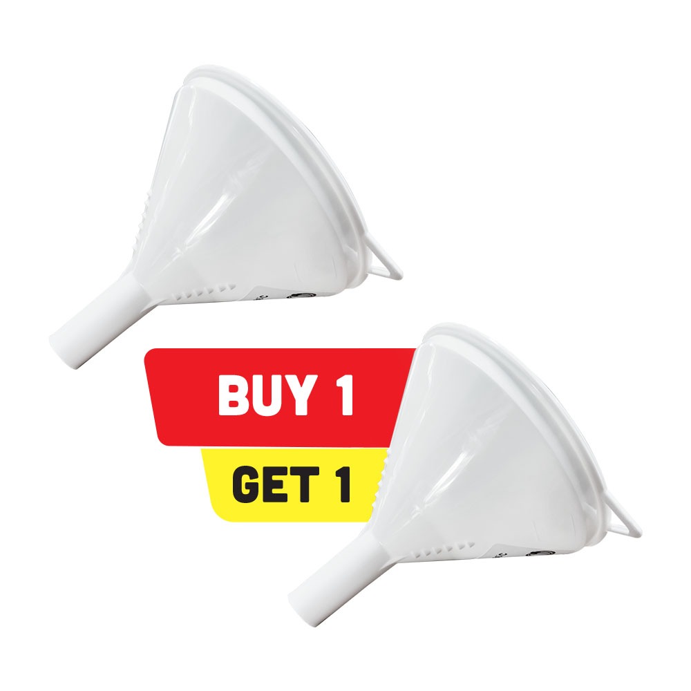 กรวยกรองพลาสติก 4 นิ้ว แพค 2 ชิ้น ซื้อ 1 แถม 1