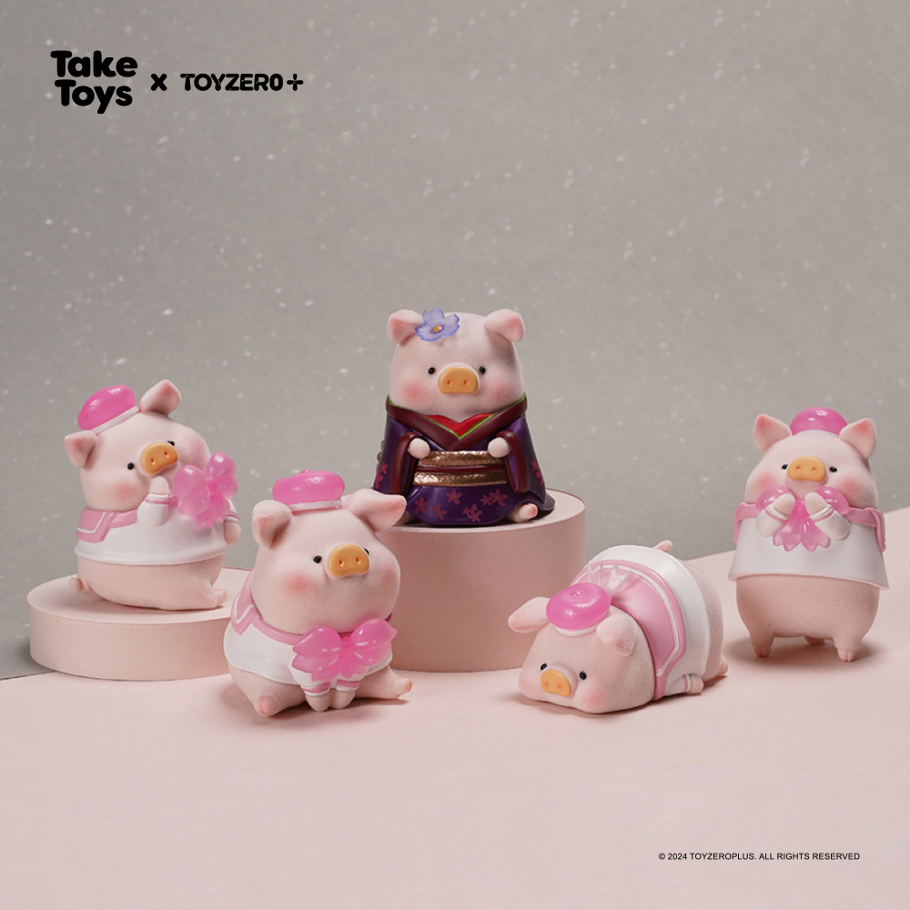 TOYZEROPLUS Lulu the Piggy Sakura 2 Series (Blind Box) - กล่องสุ่มหมูลูลู่ซากุระ 2
