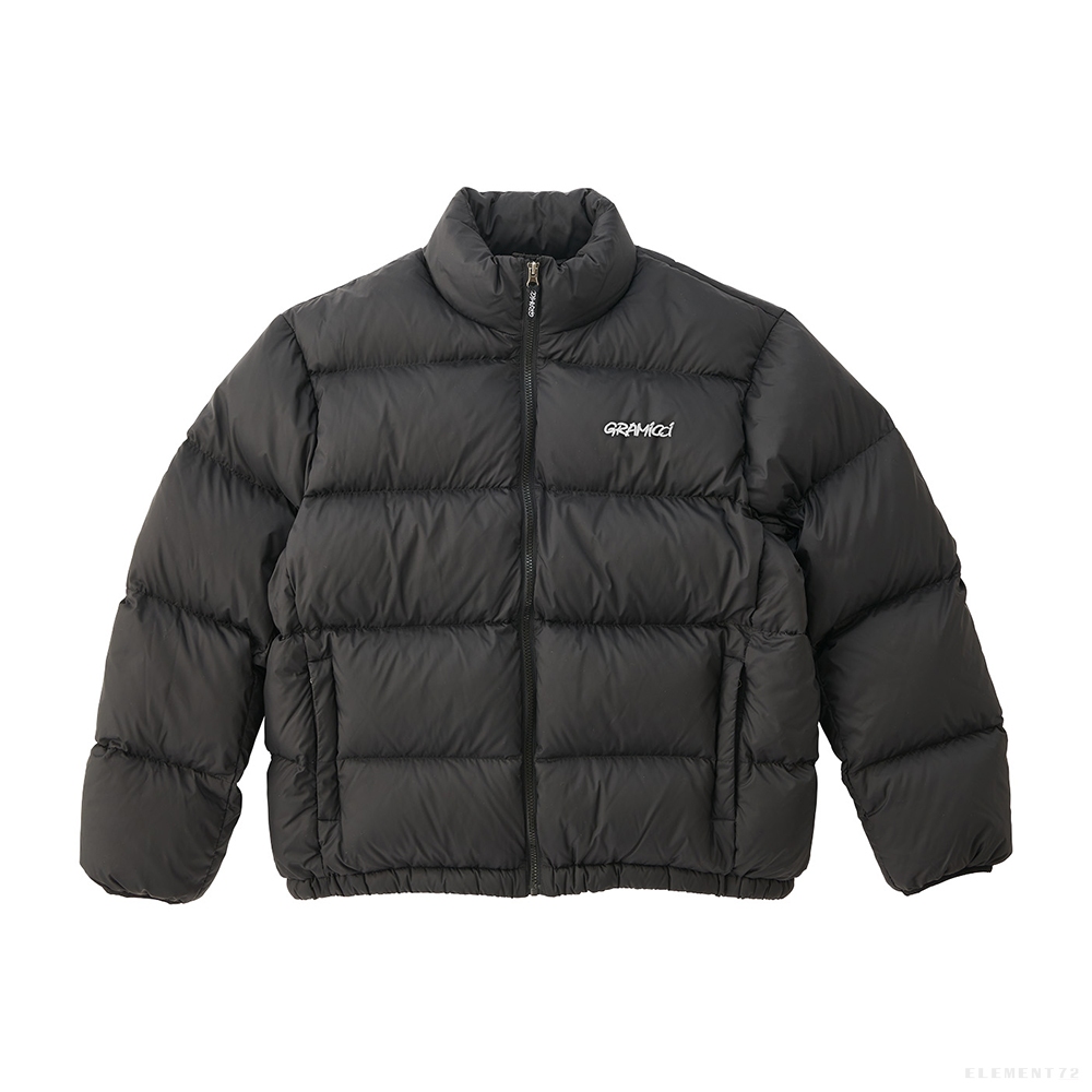 Gramicci เสื้อเสื้อแจ็คเก็ต รุ่น UNISEX DOWN PUFFER JACKET BLACK