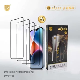 OG GLASS ESD 1 กล่องมี10 ชิ้น Y969 REALME C55 OPPO A3X A5 pro
