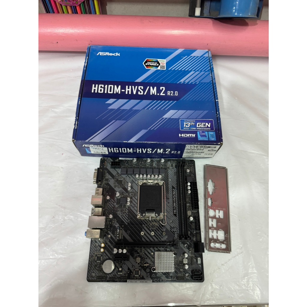 ขายเมนบอร์ดมือสอง ASROCK H610M-HDV/M.2 R2.0 DDR4 (1700)