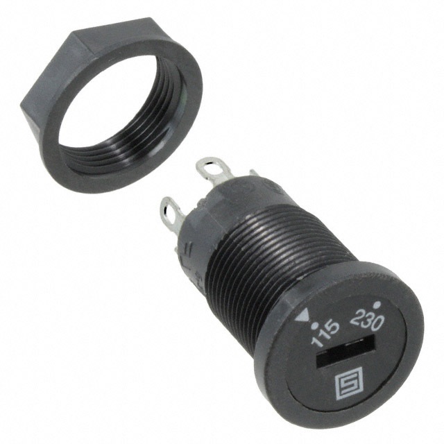 SCHURTER 0033.4504 Selector Switch, 2 Position, 250 V, 6.3 A, Solder, SWA