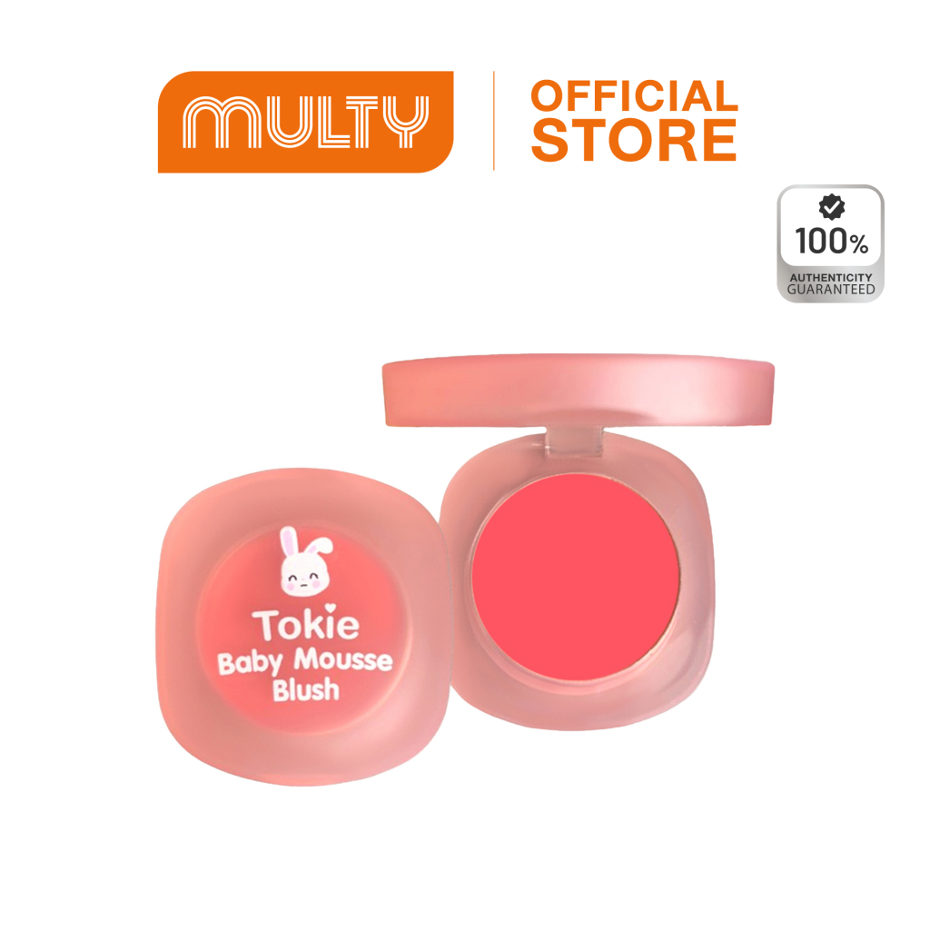 Tokie Baby Mousse Blush 4 g. บลัชออนเนื้อมูส