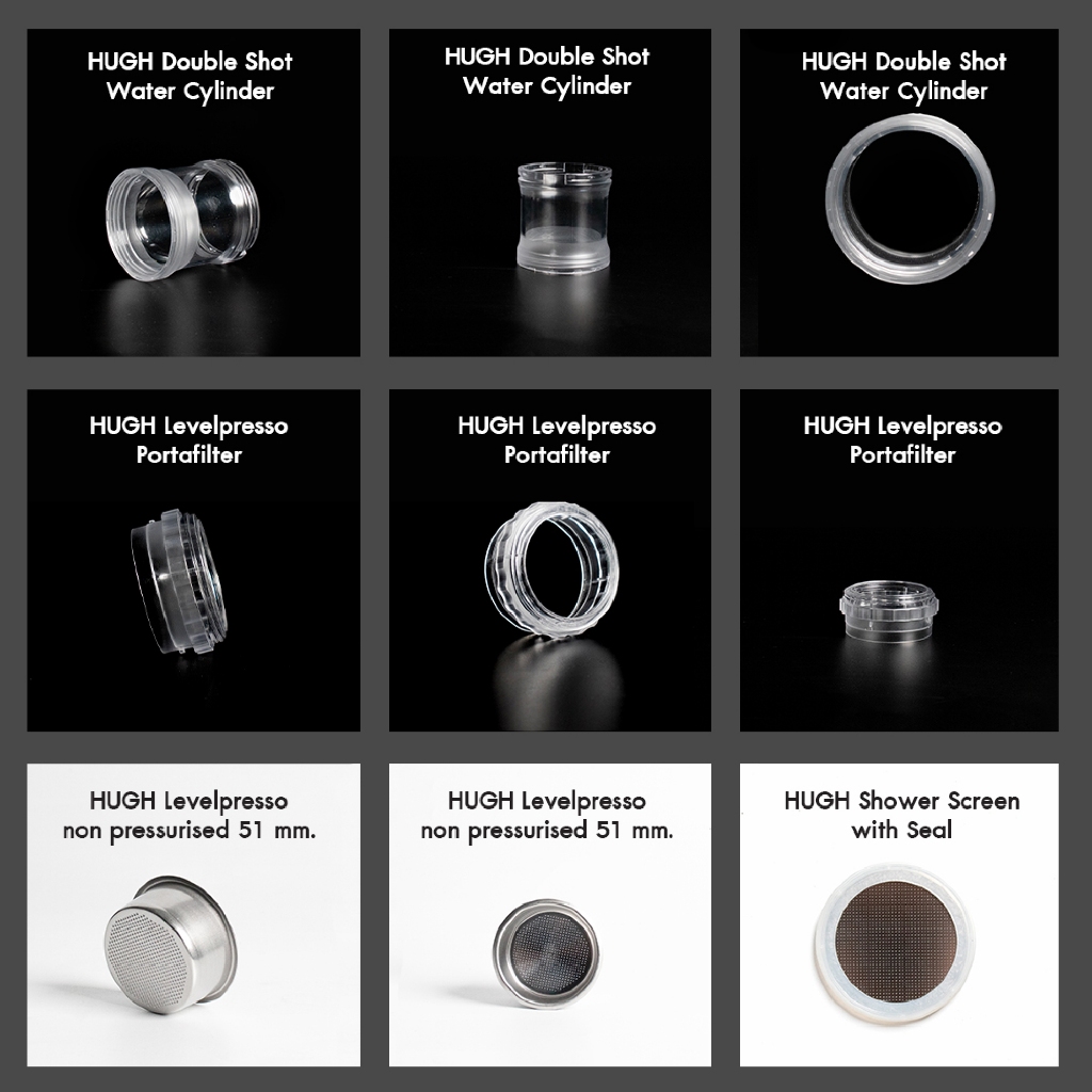 อะไหล่แท้ เครื่อง Hugh Leverpresso V3 Accessory Parts / Spare Parts อะไหล่เครื่องชงกาแฟ