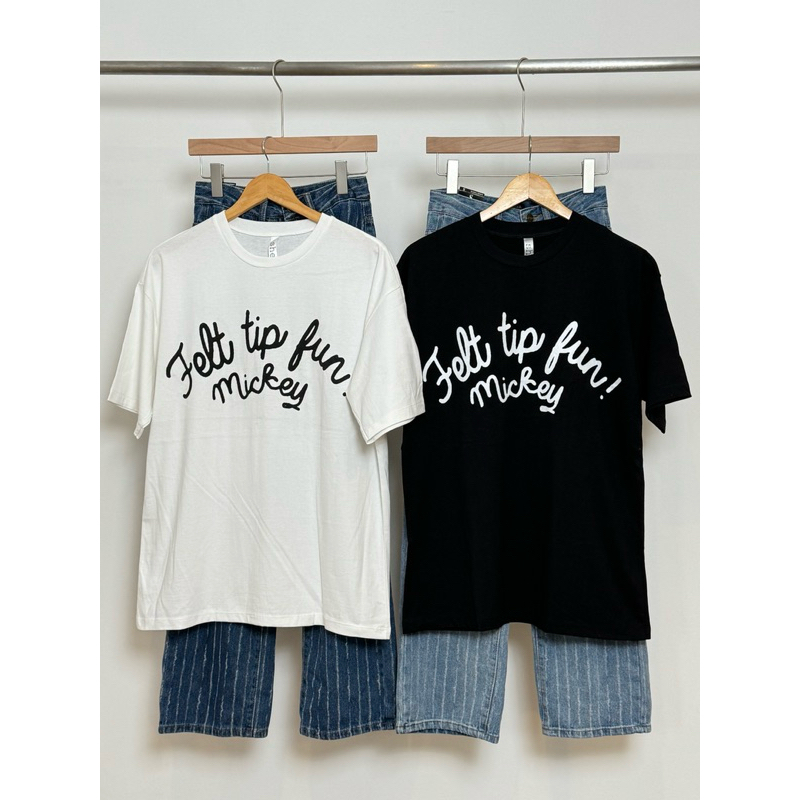 SIS.ON | พร้อมส่ง เสื้อยืดโอเวอร์ไซส์ Oversize SHE mickey