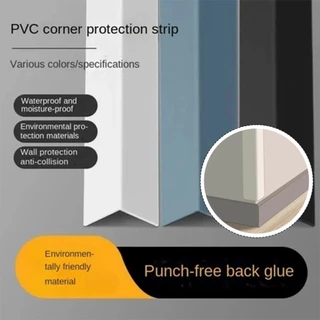 แถบป้องกันมุม pvc แถบป้องกันมุมผนัง หนา2มม.ขอบมุมโต๊ะ กันชนสำหรับเด็กเล็ก