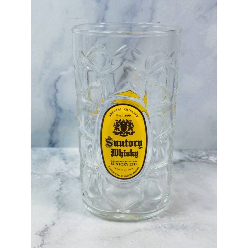 แก้ว Suntory Whisky (กล่องแดง1 : Sun)