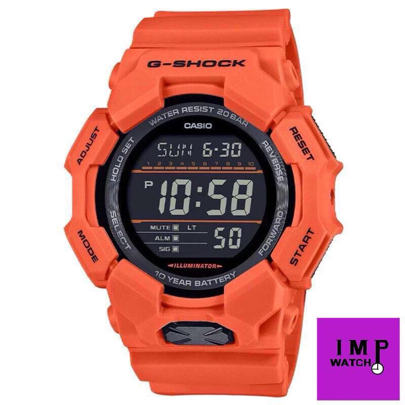 Casio G-Shock นาฬิกาข้อมือผู้ชาย สายเรซิน รุ่น GD-010-4DR ของแท้ ประกันCmg 1 ปี ใหม่ล่าสุด