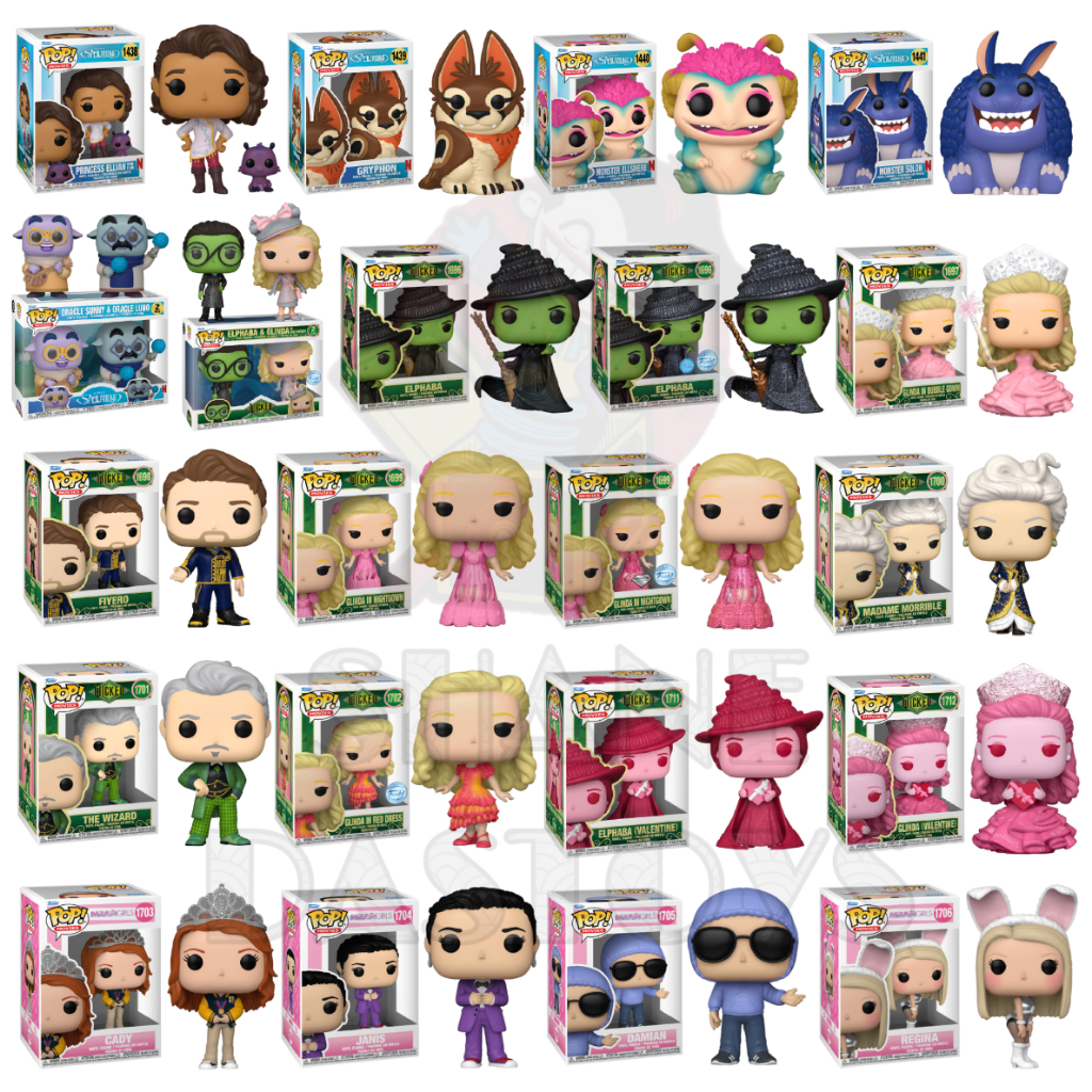 {PRE-ORDER} Funko Pop! MOVIES : Spellbound, Wicked, Mean Girls, The Shawshank Redemption