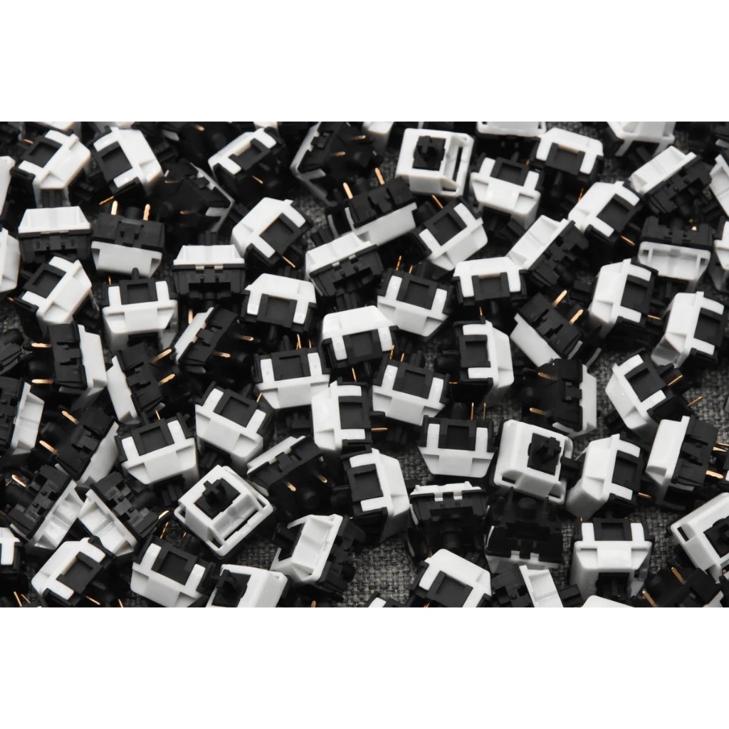 (10 ตัว) Gateron สวิตช์ 80Retros HMX Monochrome switch 5 pin สวิตช์ Linear switch สำหรับ คีย์บอร์ด Mechanical keyboard<p>“><center><h4></h4><p><p><font color=