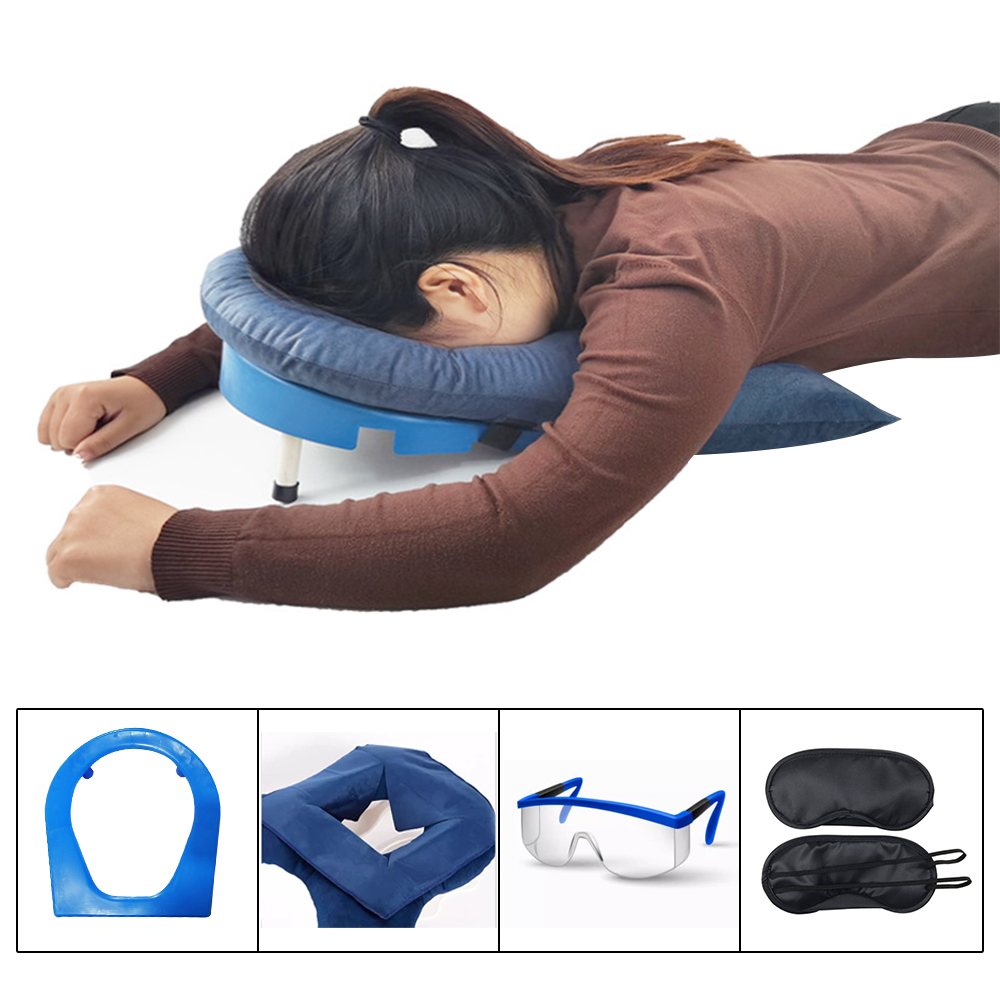 FYP หมอนนอนคว่ำหน้า มีช่องหายใจสะดวก หมอนรองศีรษะ พร้อมแกน ปรับความสูงได้ หมอนรองคว่ำหน้า - รูปที่ 3