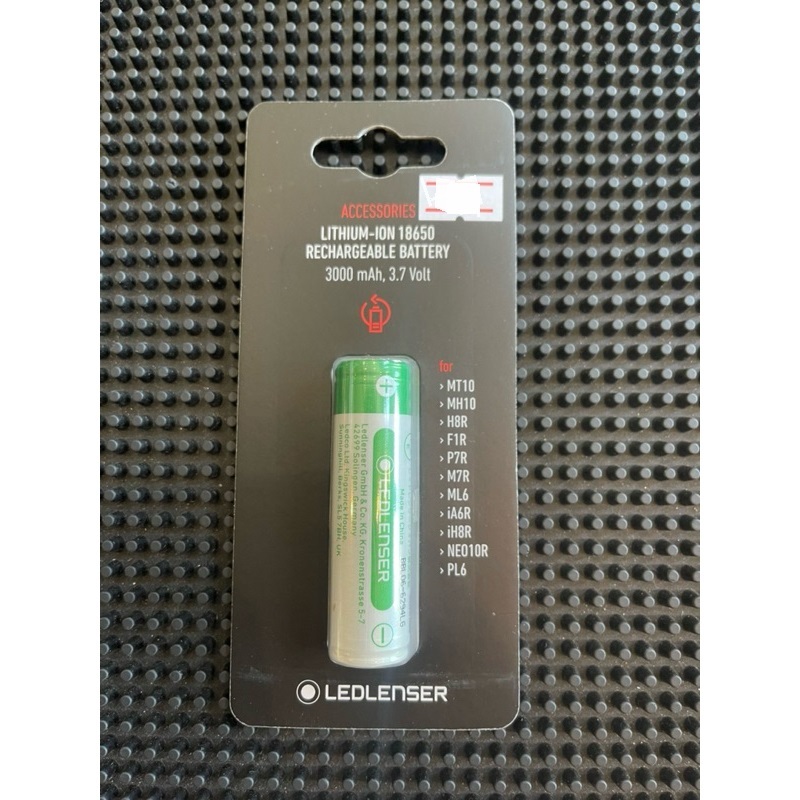 ถ่านชาร์จ Ledlenser 18650 3000mAh