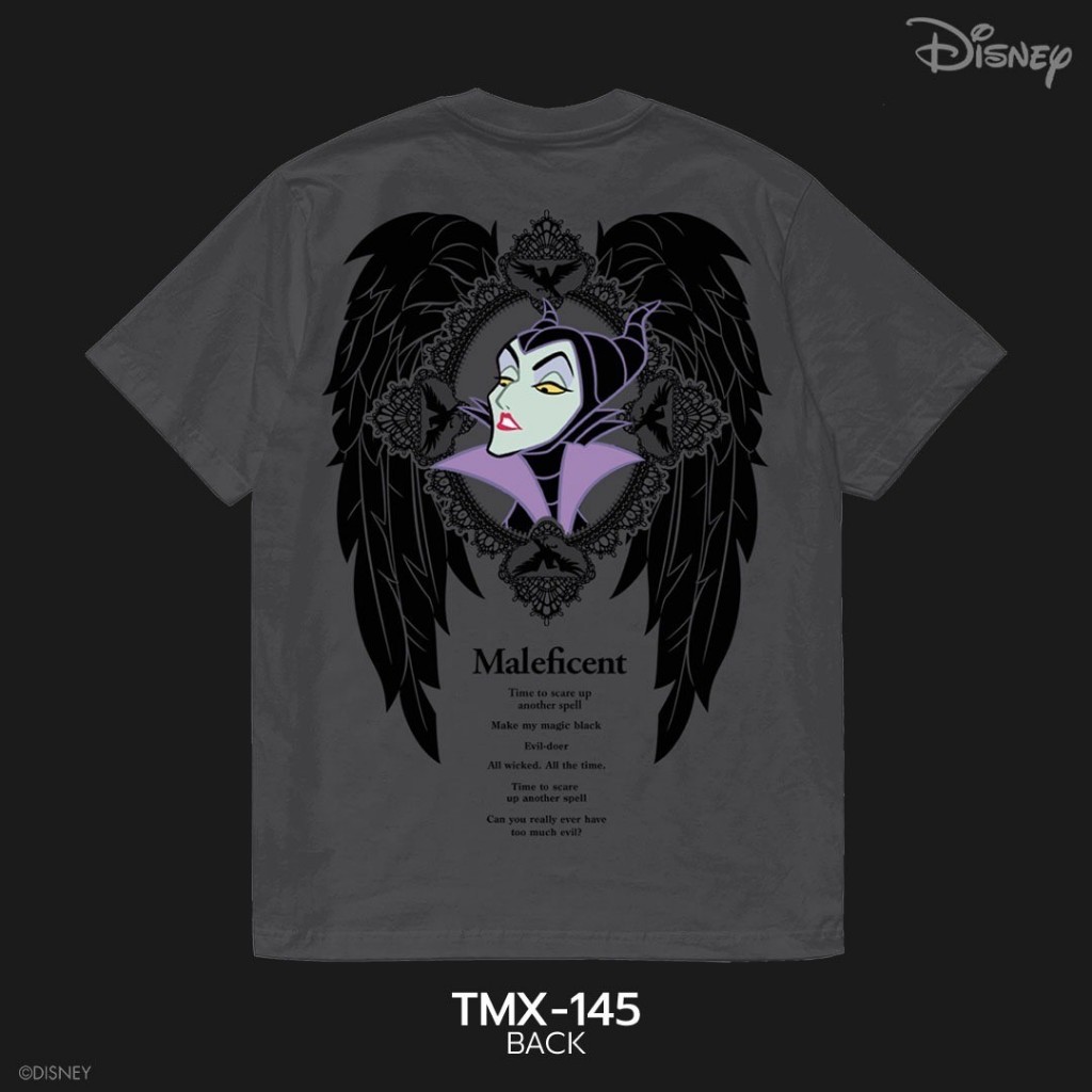 Power 7 تيشيرت Villains ‏Disney — رمادي — صورة 4