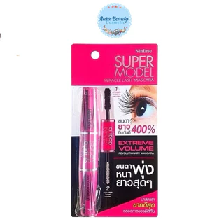 Mistine Super Model Miracle Lash Mascara 5.5g ซุเแอร์ โมเดล มาสคาร่า มิสทีน