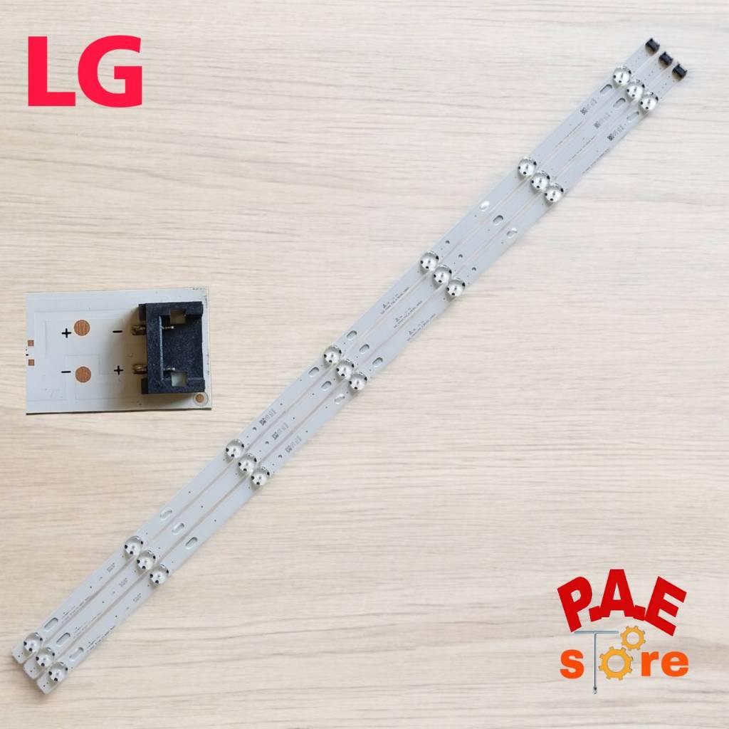 0000147 #หลอดแบล็คไลท์LG รุ่น43UJ630T#43UJ652T#43UU660H#43UK6300PTE #43UK6320PTEรายละเอียดเพิ่มเติมด้านล่าง