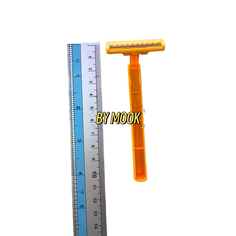 มีดโกน DORCO < ของแท้ คมมาก> ด้ามมีดโกนเหลือง  ยกแผง < แพ็ค 12 ด้าม> โกนได้นุ่มนวล เกลี้ยงเกลา มีดโกนหนวด  พร้อมส่ง - รูปที่ 6