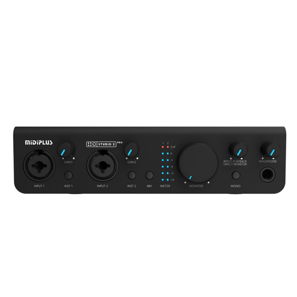 Midiplus Studio 2 Pro อินเตอร์เฟส