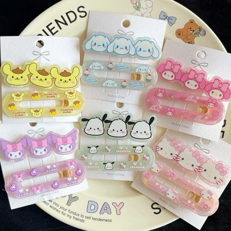 [Mimmuffin] กิ๊บติดผมซานริโอ้ sanrio mymelody kitty kuromi