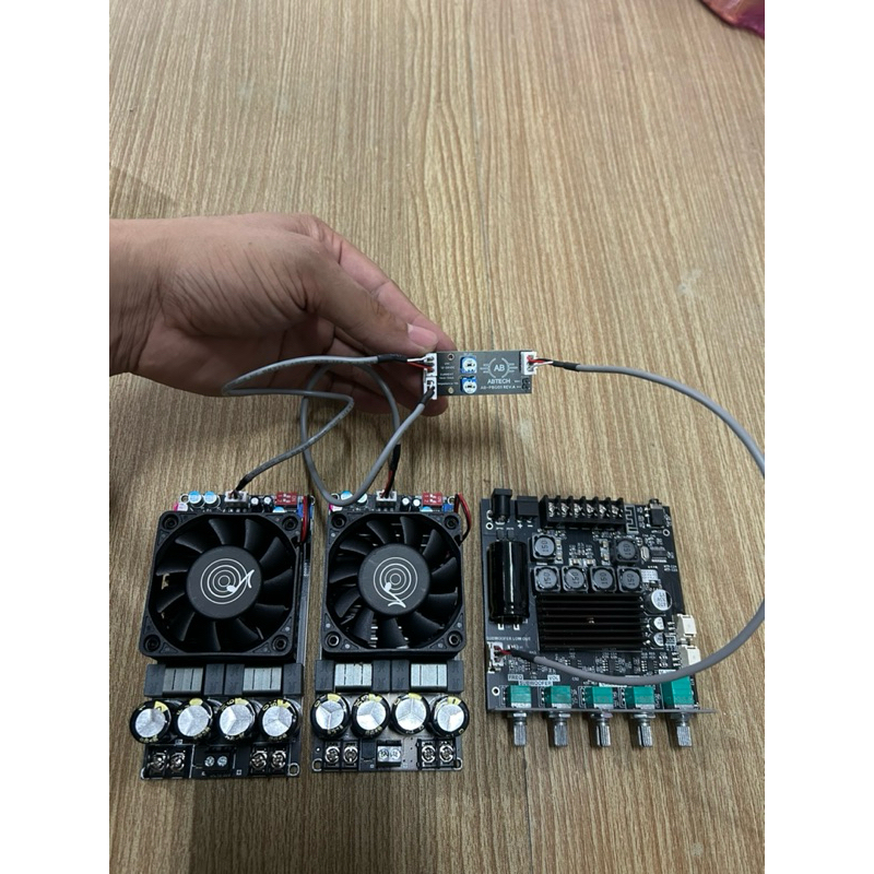 บูสเตอร์ซัพแยกสัญญาณให้แรงขึ้น Ab tech