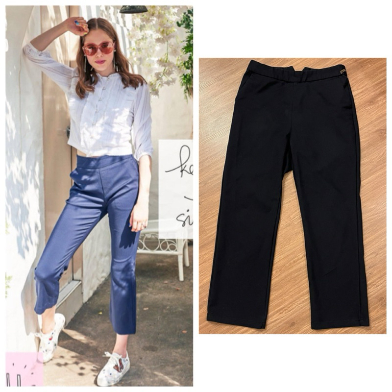 Ep fashion : M กางเกงขายาว สีกรม