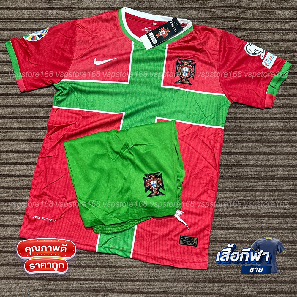 เสื้อกีฬา ชุดบอลทีมชาติ Portugal NEW Sessionเสื้อบอลและกางเกงบอลผู้ชาย ใหม่ล่าสุด