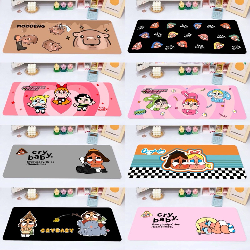 แผ่นรองโน๊ตบุ๊ค แล็ปท็อป แผ่นรองคีย์บอร์ด แบบยาว(1) - รูปที่ 2