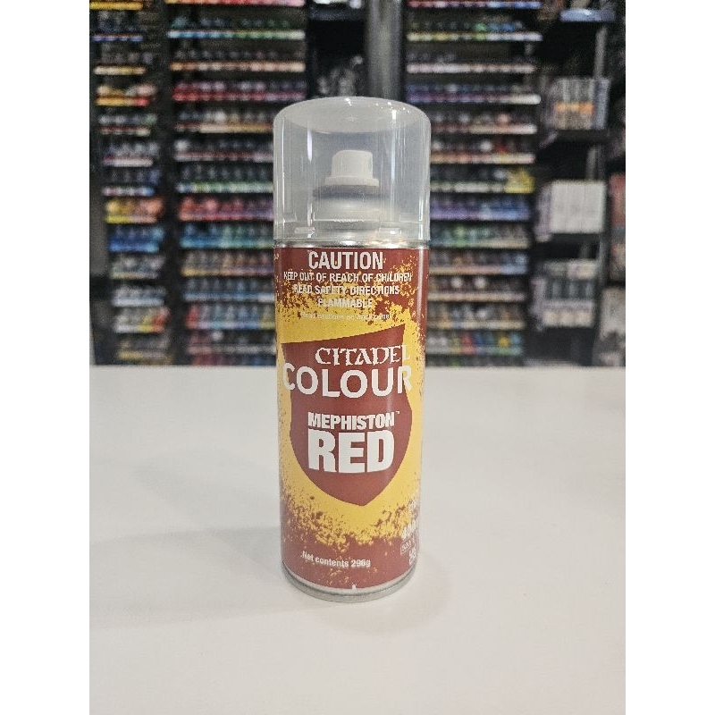 Citadel Colour Mephiston Red Model Paint สีสเปรย์สำหรับทำสีโมเดล ขนาด 400ml
