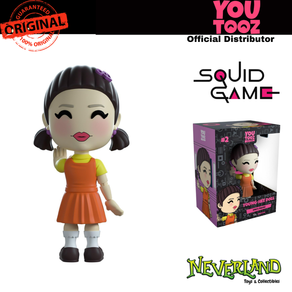 Youtooz Squid Game: Young-Hee Doll Vinyl Art Figure