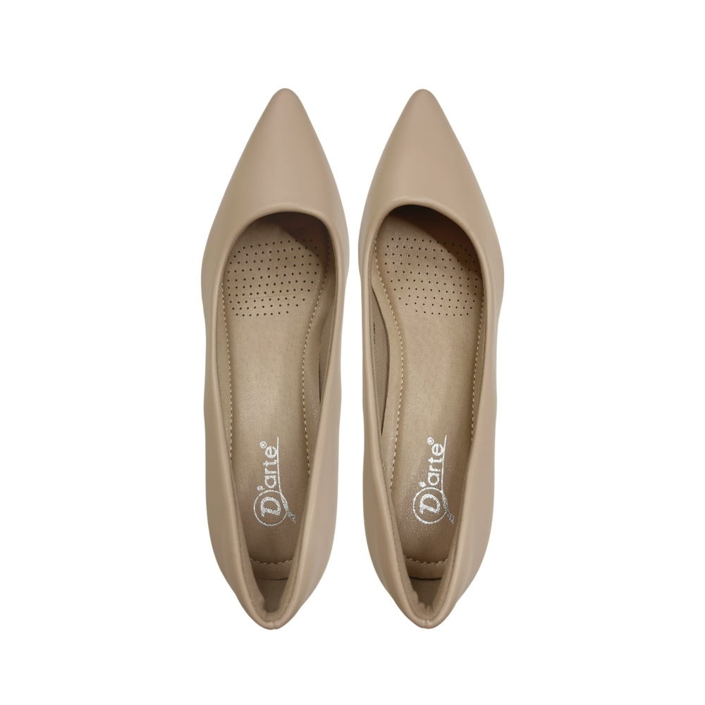 D'ARTE รองเท้าส้นสูง รองเท้าส้นสูงทรง Pump รุ่น D75-22885 (แนะนำให้ลดไซส์ จากปกติ 1 ไซส์)