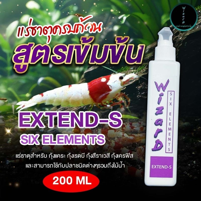 แร่ธาตุ Wizard SIX ELEMENTS  EXTEND-S