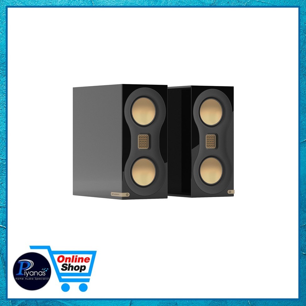 MONITOR AUDIO : STUDIO-89 (HIGHGLOSS BLACK) Bookshelf Speakers/Piyanas Electric/ปิยะนัส อิเล็คทริคส์