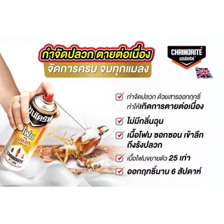 Chaindrite เชนไดร้ท์ โฟมกำจัดปลวก แมลงสาบและมด ขนาด 250 ml.